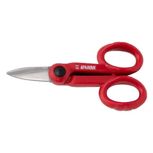 [13.582.3PR.140.R] UNIOR - ELECTRICIAN’S SCISSORS WITH CABLE CUTTER