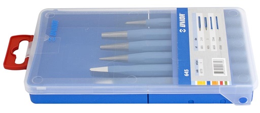 [13.645] UNIOR - CHISEL AND PUNCH SET