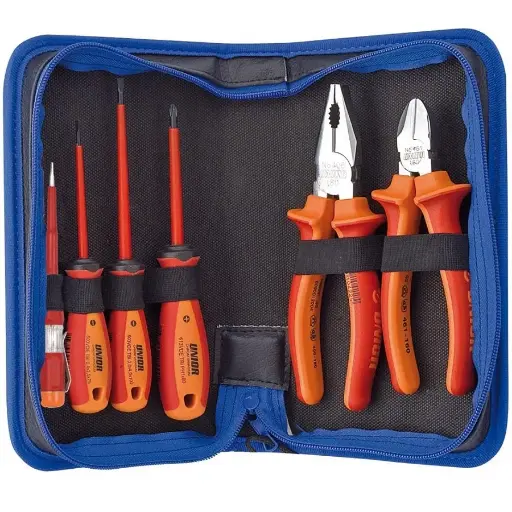 [13.906.VDEBI] UNIOR - TOOL SET VDE BI IN BAG.