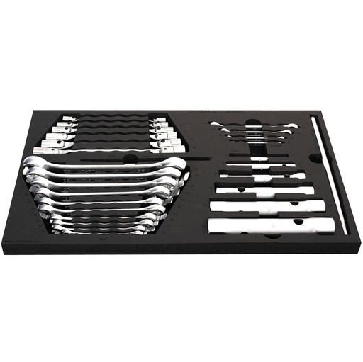 [13.964.29.A.SOS] UNIOR - SET OF WRENCHES IN SOS TOOL TRAY