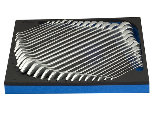 [13.964.2C.SOS.6.32] UNIOR - SET OF COMBINATIONS WRENCHES, LONG IN SOS TOOL TRAY