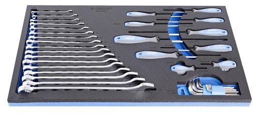 [13.964.46.SOS] UNIOR - SET SLEUTELS/SCHROEVENDRAAIERS
