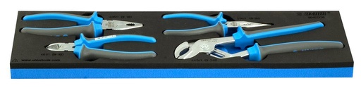 [13.964.ECO.6] UNIOR - SET OF BI PLIERS IN SOS TOOL TRAY
