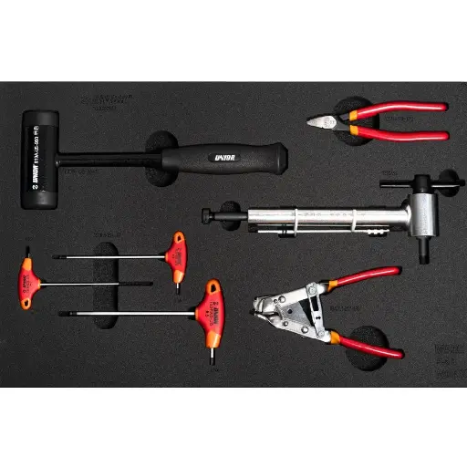 [13.BIKE.1600SOS.21.R] UNIOR BIKE - BEARING PRESS SET