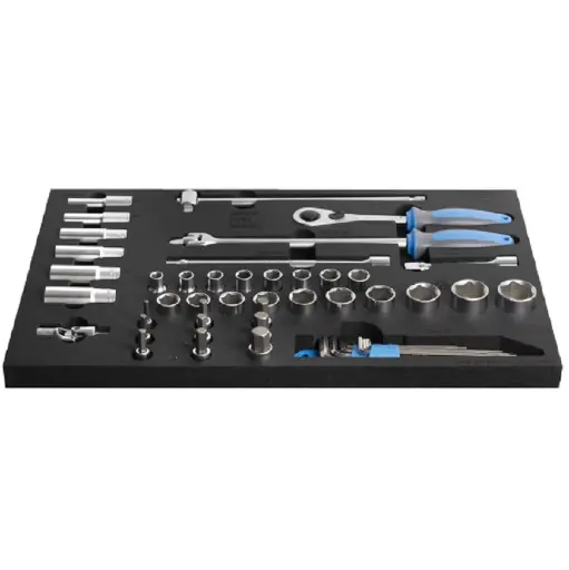 [13.964.50A.SOS] UNIOR - SET OF SPANNING WRENCHES IN TOOL TRAY