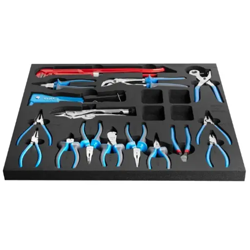 [13.1020A.SET3] UNIOR - SET OF PLIERS IN A TRAY FOR 1020A